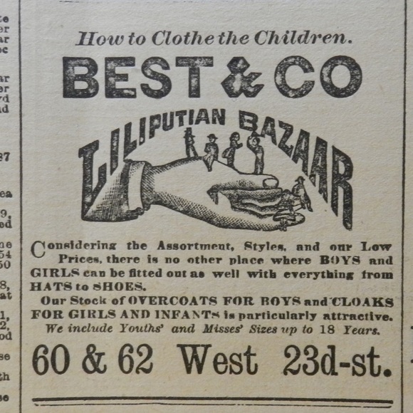 Liliputian Bazaar Best & Co Childs Coat Size 5 Navy Blue Wool Hooded Packets - Picture 13 of 13